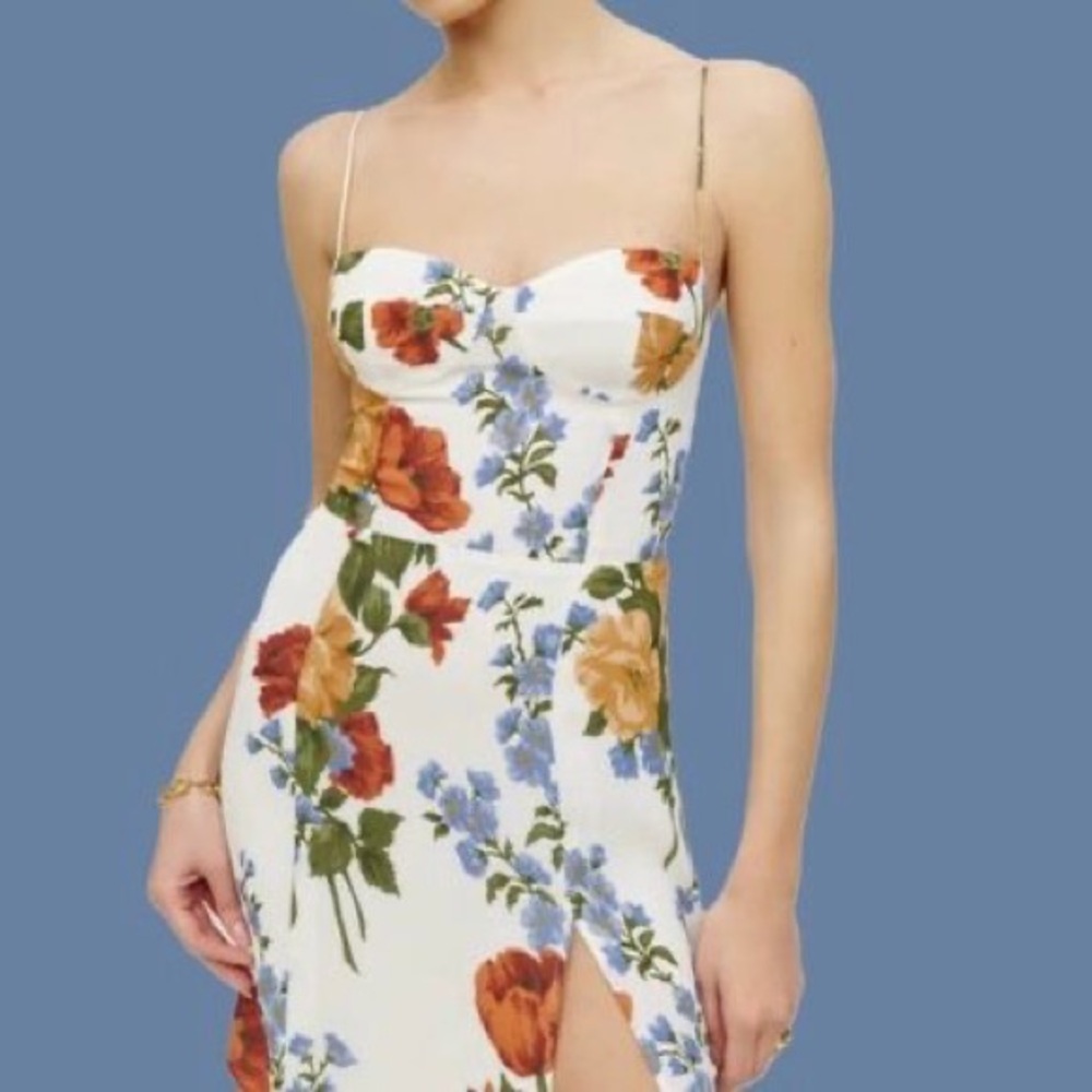 Reformation Juliette Dress in Formosa size 0 - Picture 3 of 8